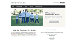 Desktop Screenshot of handyservicesinc.com
